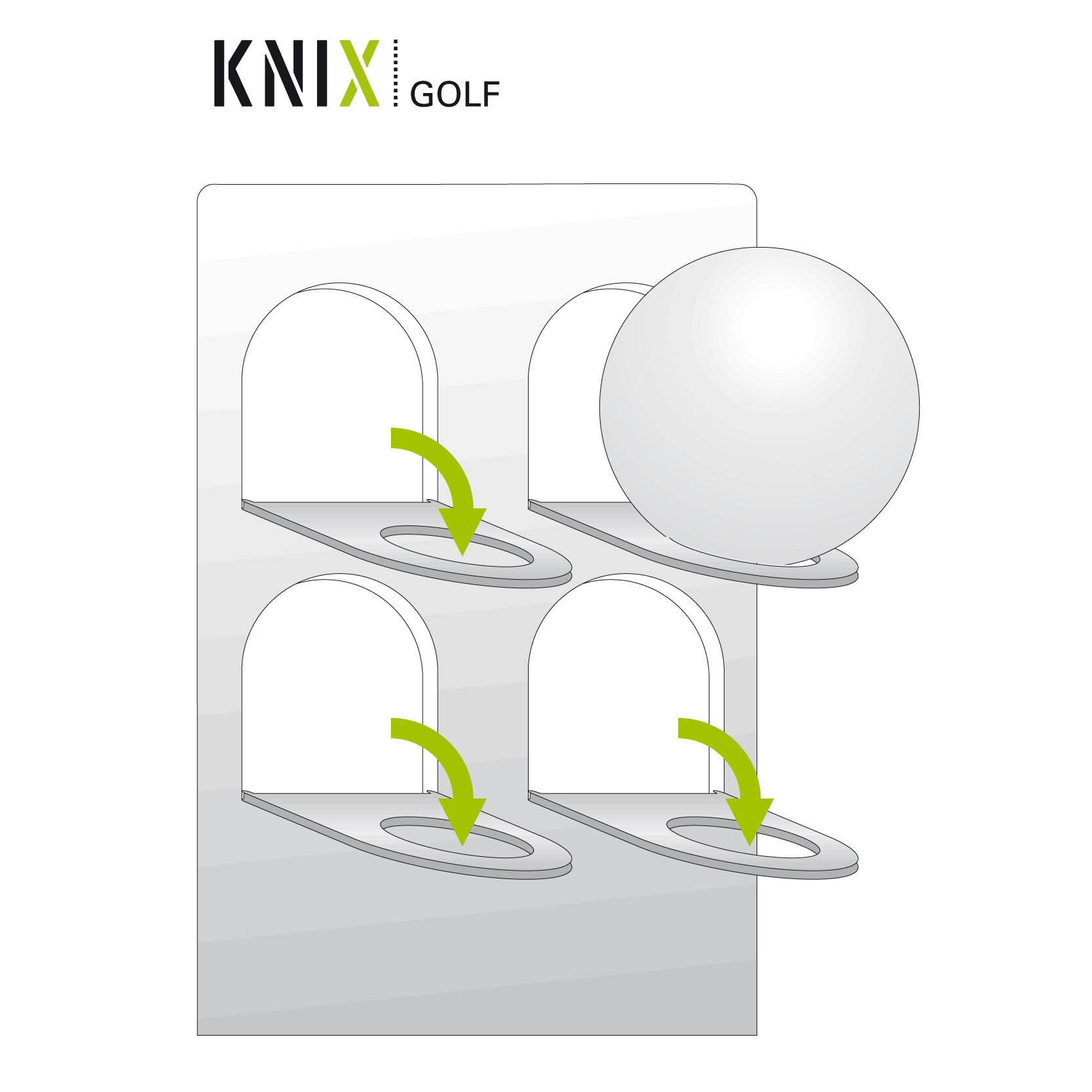 Personalizza le palline da golf MYNT 