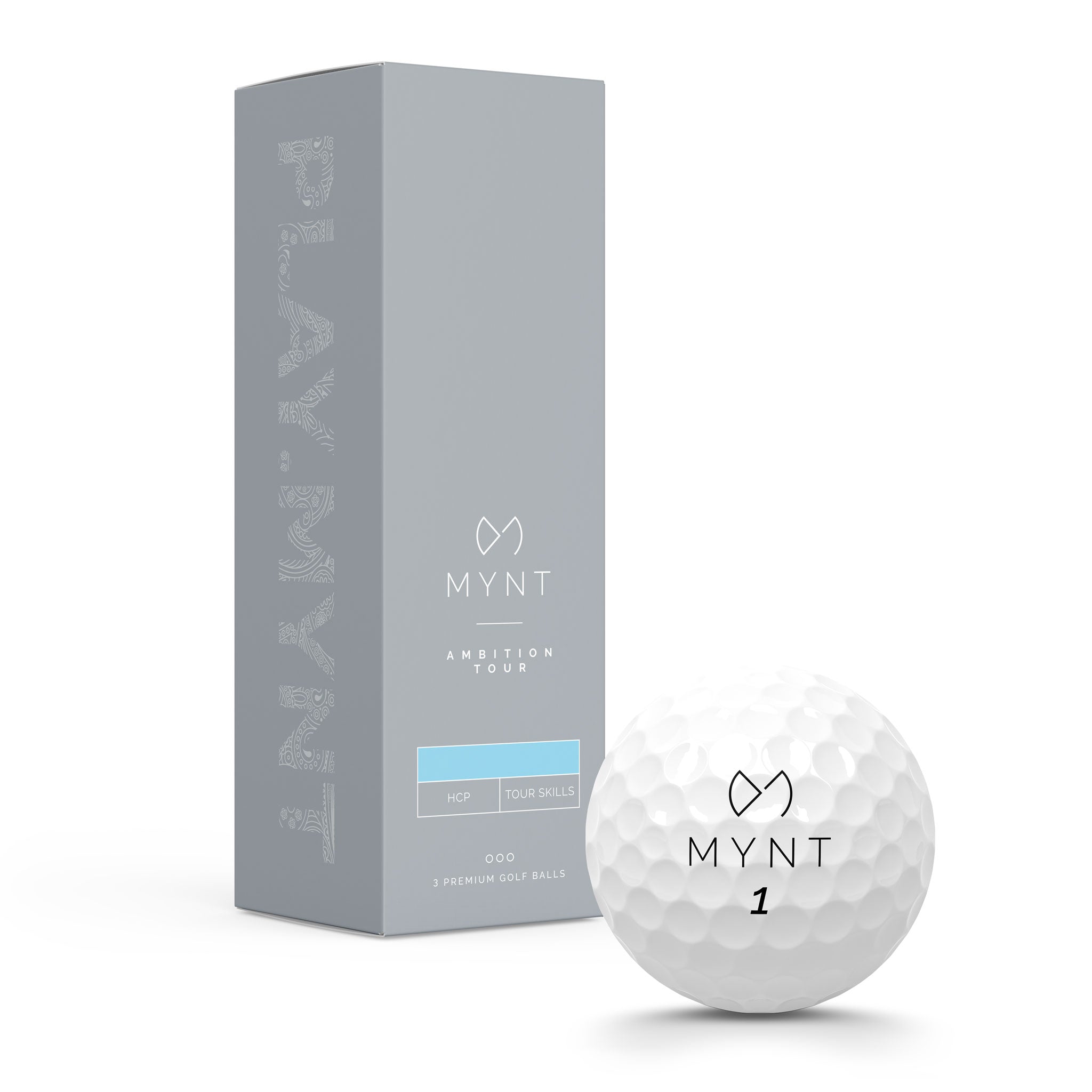 Paquete de prueba de bolas de golf MYNT